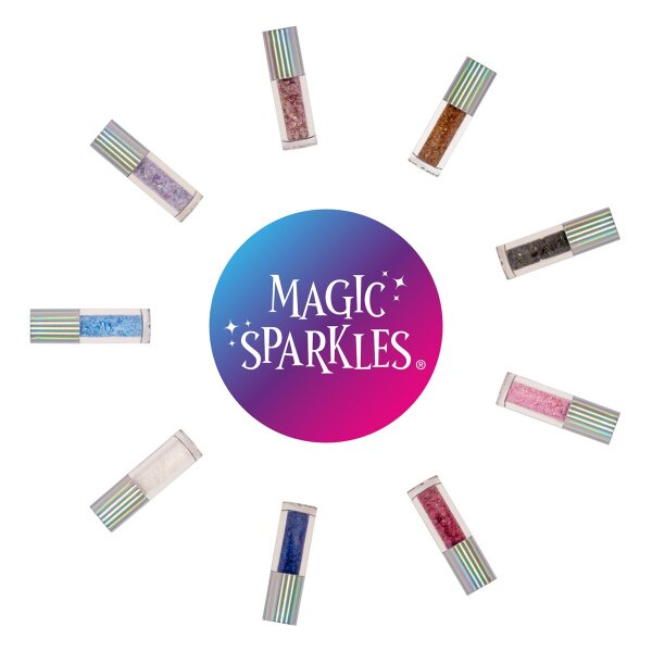 Magic Sparkles essbare irisierende Glitterflocken