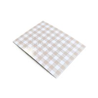 20 Stk. Cookie Card fettdichte Kärtchen 11 x 15 cm - kariert