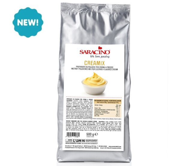 Creamix Pudding-Creme Pulver Saracino - 500 gr Beutel