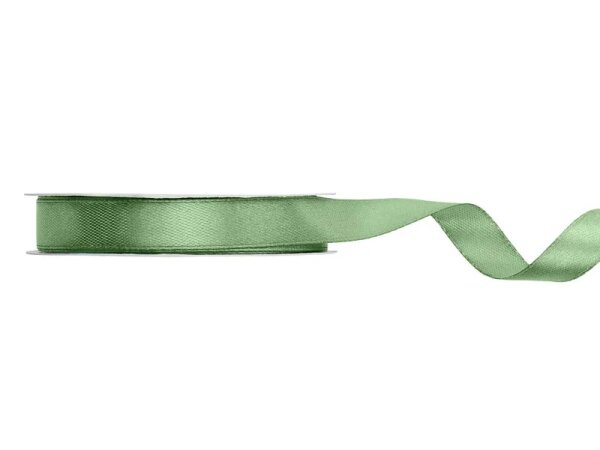 Dekoband Geschenkband Schleifenband 12mm, 25 M Rolle - Salbei