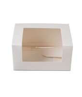 Kuchen Cupcake Muffin Box 13 x 11 x 8 cm