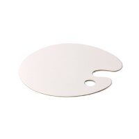 Cake Board Card  30 x 25 cm Weiß 3 mm - Paint Palette