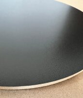 Cake Board ø 25 cm Schwarz 6 mm - Extra stabil