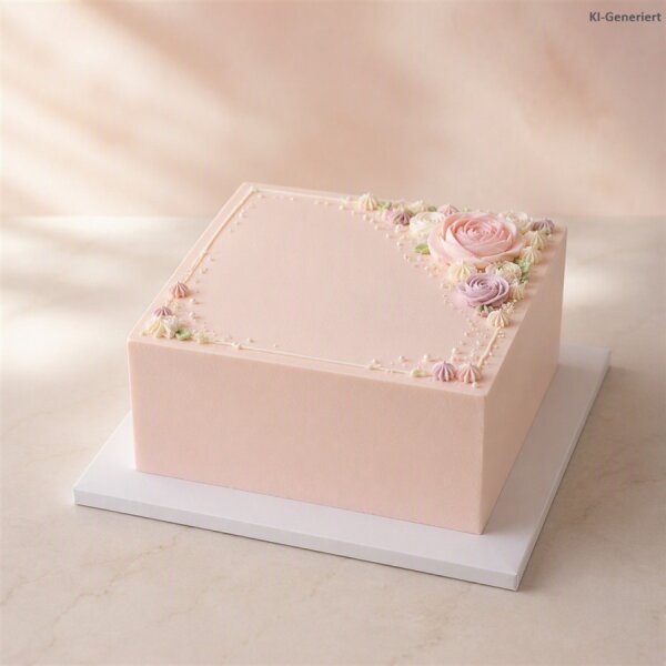 Cake Board QUADRAT 12 mm - WEIß - Größenauswahl