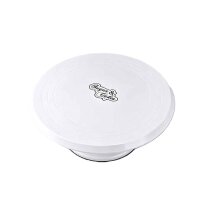 Profi - Drehteller Tortenplatte 31 cm - Weiß