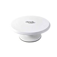 Profi - Drehteller Tortenplatte 31 cm - Weiß