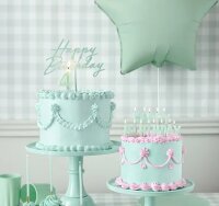 Cake Topper Acryl - Happy Birthday - FARBAUSWAHL