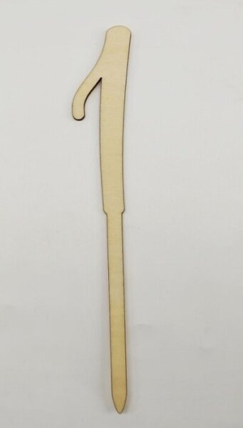 Cake Topper Holz Nr. 1-10 - AUSWAHL