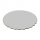 10 Stk. Cake Board Card Ø 30 cm SILBER/WHITE gewellt 3 mm Doubleside