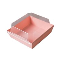 10 Stk. Dessert Kuchen Bento Box 13,5  x 12,5  x 6,5  cm...